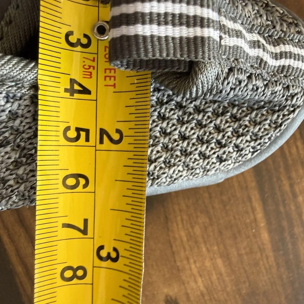 Hobibear Kids Wide Toe Box Barefoot Shoes  Toddler US 8.5 Gray Mesh Slip On